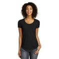 thumbnail image 1 of JustBlanks Womenâ€™s Short Sleeve Fitted Very Important Tee 4.3-ounce 100% Cotton Form Fitting Scoop Neck T-Shirt for women - Black - 4X-Large, 1 of 1