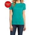 thumbnail image 1 of JustBlanks Ladies Perfect Weight 32 singles Shoulder to shoulder taping Crew Neck T Shirt, 1 of 1