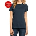 thumbnail image 1 of JustBlanks Ladies Perfect Weight 32 singles Shoulder to shoulder taping Crew Neck T Shirt, 1 of 1