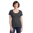 thumbnail image 1 of JustBlanks Ladies Perfect Weight Scoop Tee Shoulder to shoulder taping 32 singles T Shirt, 1 of 1