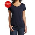 thumbnail image 1 of JustBlanks Womens Slim Fit V Neck Soft Cotton Comfortable Lightweight Casual T Shirt, 1 of 1