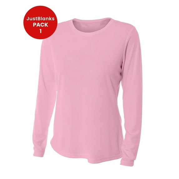 JustBlanks Women Long Sleeve T Shirts Cooling Performance Tees