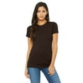 thumbnail image 1 of JustBlanks Women The Favorite T Shirt 7.2 oz. lin. yd. 100 Airlume Combed Ringspun Cotton, 1 of 1