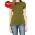 thumbnail image 1 of JustBlanks Women The Favorite T Shirt 7.2 oz. lin. yd. 100 Airlume Combed Ringspun Cotton, 1 of 1