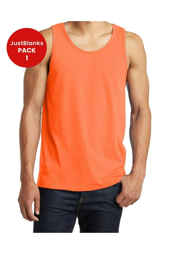 Young Mens The Concert Tank Slightly slimmer body 100 Soft Spun Cotton