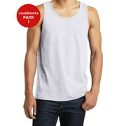 JustBlanks Young Mens The Concert Tank Slightly slimmer body 100 Soft Spun Cotton