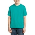 thumbnail image 1 of JustBlanks Youth DRI-POWER ACTIVE T-Shirt Shoulder To Shoulder Taping Double Needle Sleeves And Hem, Jade, XL, 1 of 1