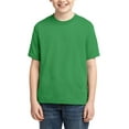thumbnail image 1 of JustBlanks Youth DRI-POWER ACTIVE T-Shirt Shoulder To Shoulder Taping Double Needle Sleeves And Hem, Kelly, S, 1 of 1