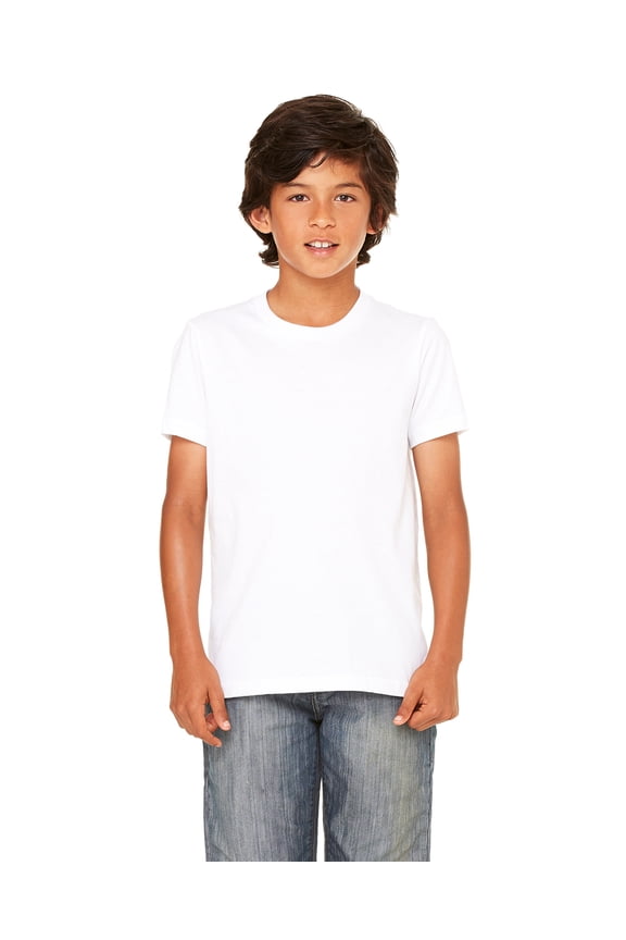 Youth Jersey T Shirt 4.2 oz. 100 Airlume Combed Ringspun Cotton