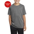 thumbnail image 1 of JustBlanks Youth Tri Blend Wicking Raglan Tee with PosiCharge Technology, 1 of 1