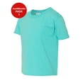 thumbnail image 1 of JustBlanks Youth Dri Power Active 50 50 Cotton Poly T Shirt Moisture Wicking Seamless Rib Knit Crew Collar, 1 of 1