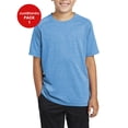 thumbnail image 1 of JustBlanks Youth Tri Blend Wicking Raglan Tee with PosiCharge Technology, 1 of 1
