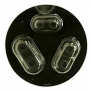 Beats Powerbeats Pro Wireless Silicone Replacement Earbud Tips Covers - Black, 4 Sizes - Small, Medium, Large & Double Flange
