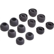 JustEarbuds Earbud Tips Replacement for Samsung Galaxy Buds Pro, Phantom Black, 6 Pair Pack