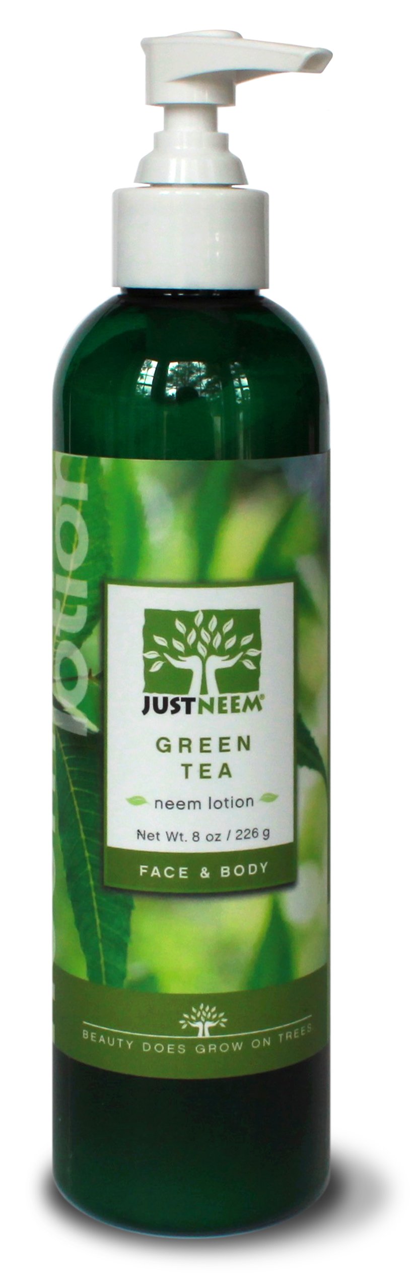 JustNeem Lotion, Green Tea, Instant and Lasting Relief for Severely Dry