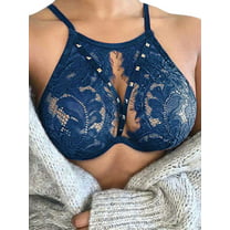Womens Sexy Girls Lace Padded Bra Lady Push Up Bralette Lingerie Bras Top US