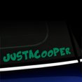 thumbnail image 1 of JustaCooper - Vinyl Decal For MINI Cooper - Choose Color - [GREEN], 1 of 1