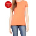 thumbnail image 1 of JustBlanks Women The Favorite T Shirt 7.2 oz. lin. yd. 100 Airlume Combed Ringspun Cotton, 1 of 1
