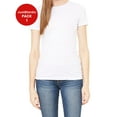 thumbnail image 1 of JustBlanks Women The Favorite T Shirt 7.2 oz. lin. yd. 100 Airlume Combed Ringspun Cotton, 1 of 1