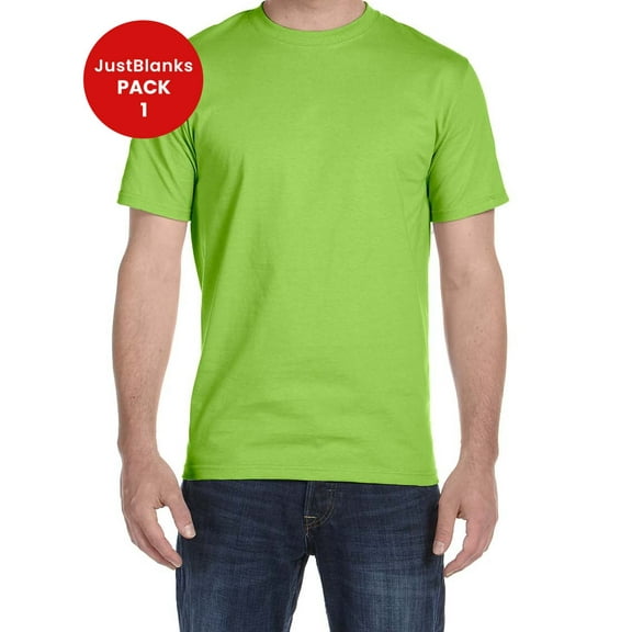 JustBlanks Heavyweight Cotton Soft Durable Pre Shrunk Classic Fit T-Shirt