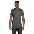 thumbnail image 1 of Justblanks Men's Adult Classic Cotton Performance Perfect Crew Neck Nano Regular-Fit Short Sleeve T-Shirt For Men - SMOKE GRAY - 5X-Large, 1 of 3