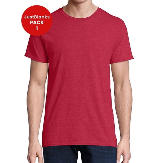 JustBlanks Ringspun Cotton T Shirt for Men Women Ultra-Soft