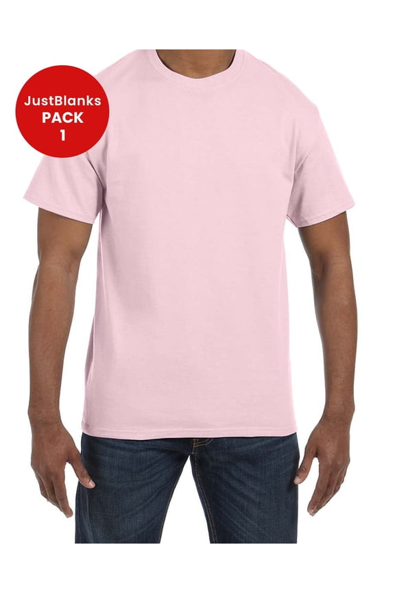 Adult Heavy Cotton T Shirt Classic width with a ribbed collar Taped neck