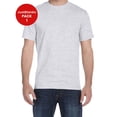 thumbnail image 1 of Justblanks Men's Adult Classic Fit Crewneck Comfortsoft 100% Ultra Cotton Short Sleeve T-Shirt For Men - Ash - 3X-Large, 1 of 3