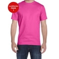 thumbnail image 1 of Justblanks Men's Adult Classic Fit Crewneck Comfortsoft 100% Ultra Cotton Short Sleeve T-Shirt For Men - WOW PINK - X-Large, 1 of 1