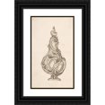 thumbnail image 1 of Juste Aurèle Meissonnier 16x24 Black Ornate Framed Double Matted Museum Art Print Titled: Design for a Flask, 1 of 5