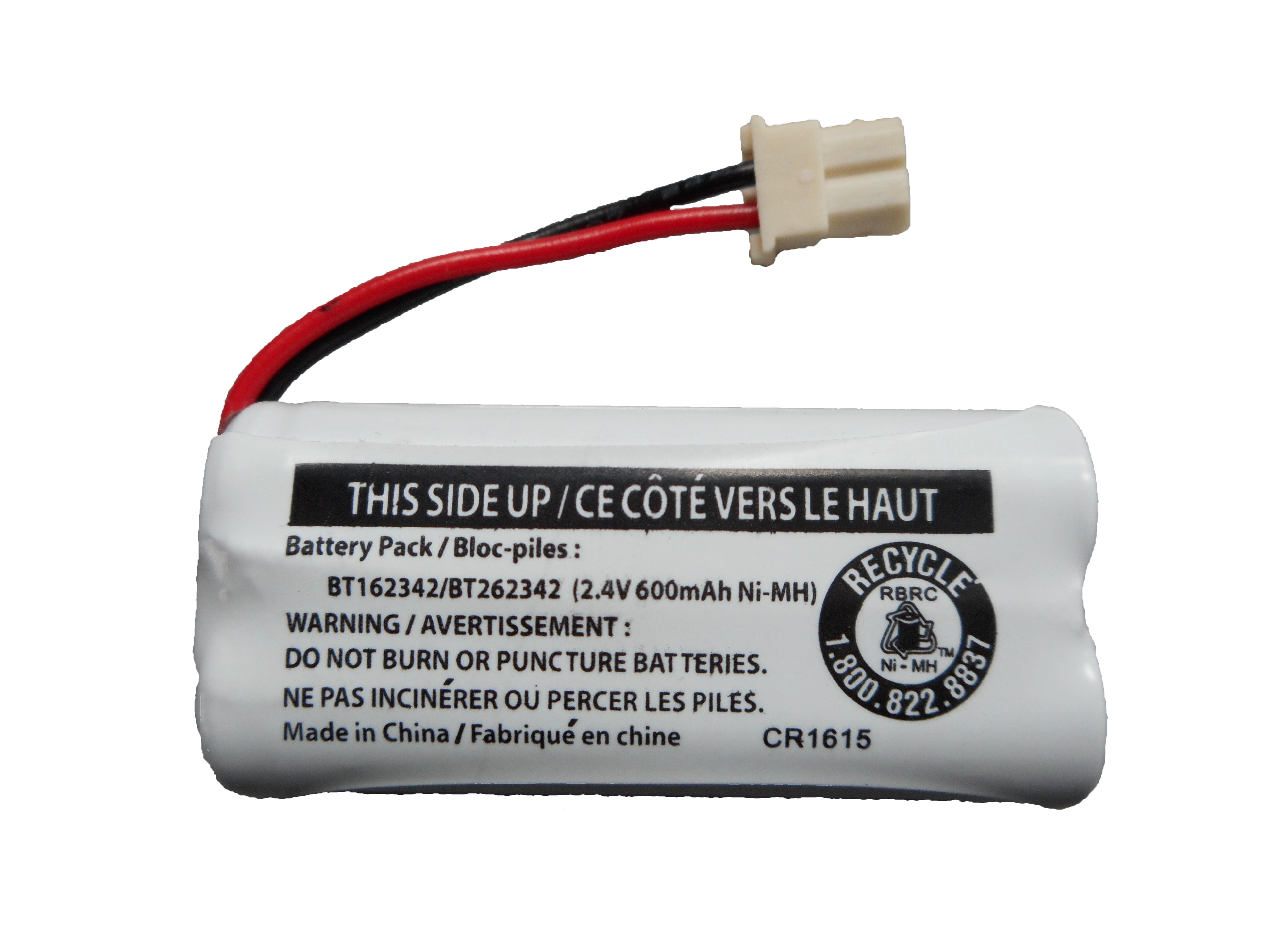 Justgreatdealz Replacement Battery BT162342 / BT262342 for Vtech AT&T