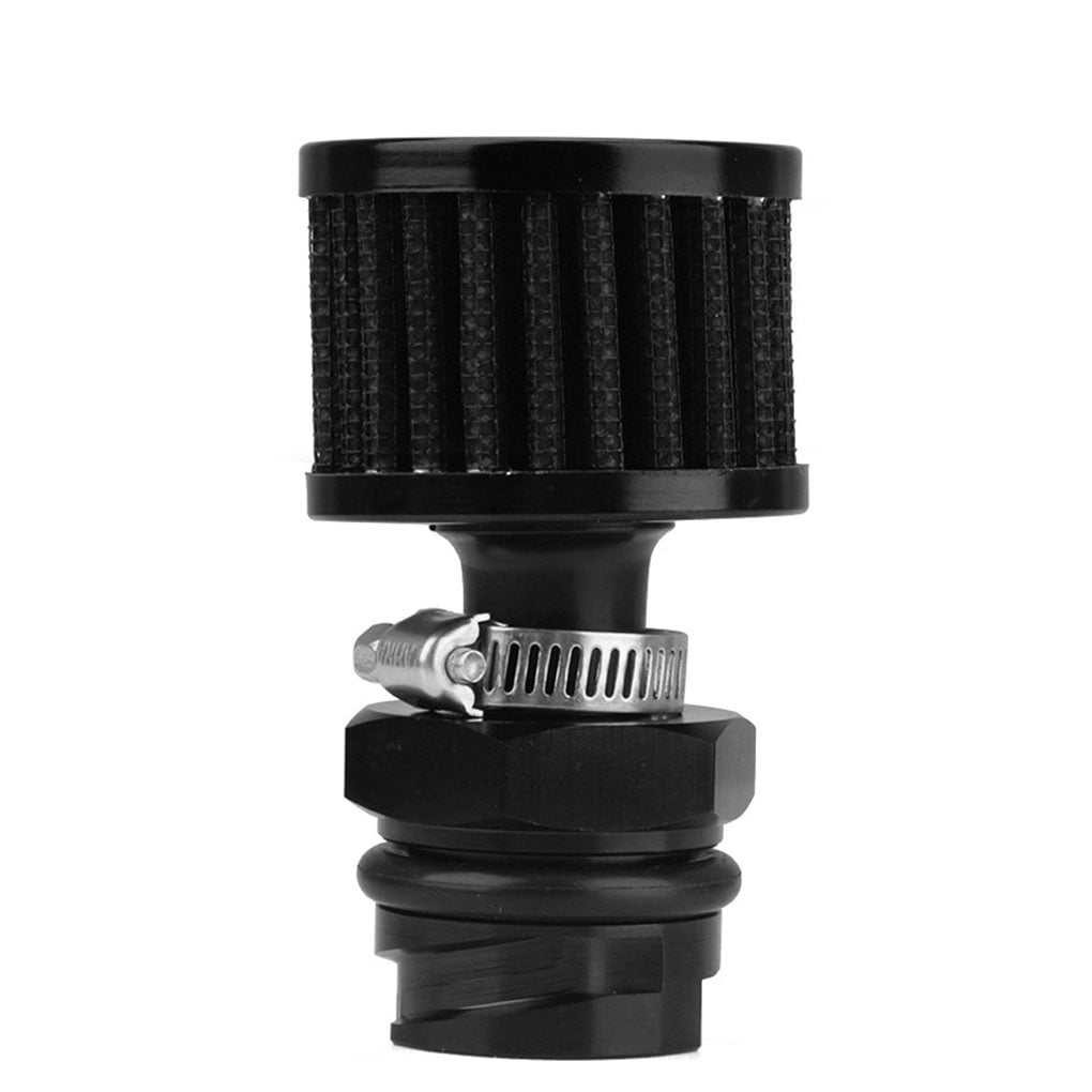 Justhard Black Oil Cap Breather Fitting Essential Accessory For Vehicle