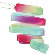 Justice 2PK Dance Ribbons, 6.6FT Length, Gradient Color, Ages 6+