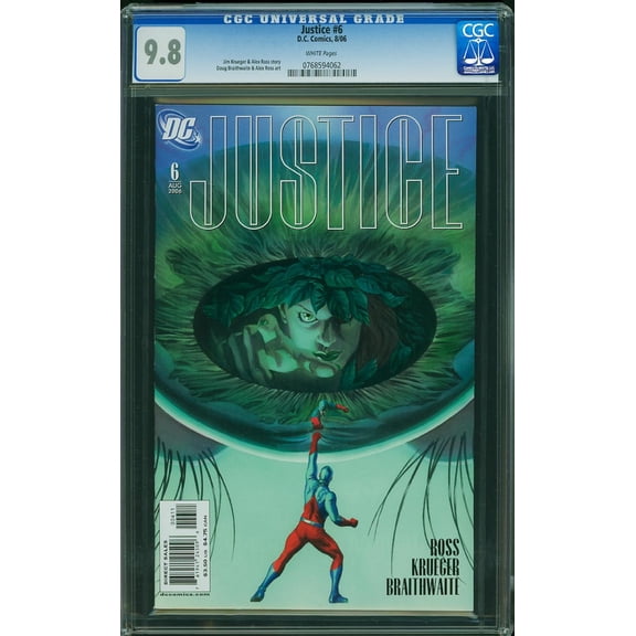 Justice #6 - CGC 9.8 Comic Book