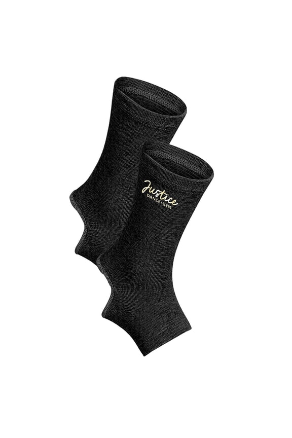 Ankle Support Compression Brace- M/L, Black, 2 Pack