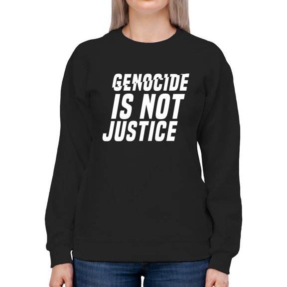 Justice Awareness Activism Tee Sweatshirt Women's