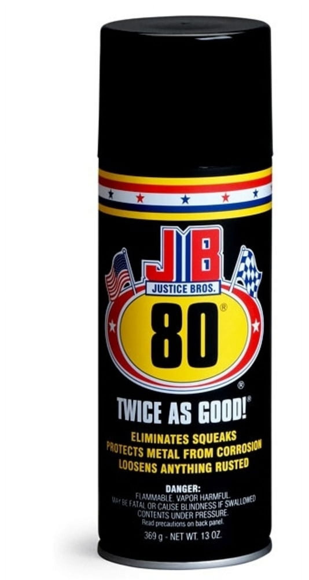 Justice Brothers Multipurpose Lubricant JB 80 Lubricant  Spray, 13 oz. Aerosol