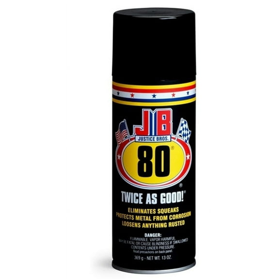 Justice Brothers Multipurpose Lubricant JB 80 Lubricant Spray, 13 oz. Aerosol