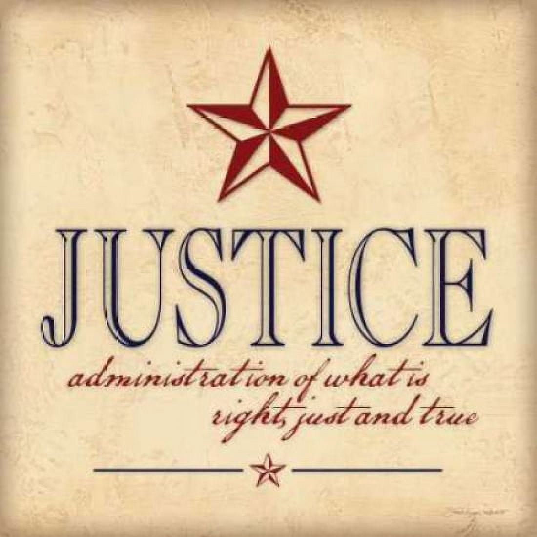 Justice Canvas Art - Stephanie Marrott (24 x 24)