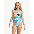 thumbnail image 1 of Justice Care Adjustable Strap Spandex One-Piece Swimsuits (Girl's XS), 1 of 5