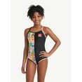 thumbnail image 1 of Justice Care Bears One Piece Sport Swimsuit, Sizes 5-18, 1 of 4