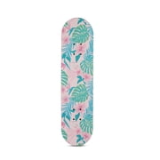 Justice Coastline Classics Pink Skateboard with Glitter Deck & Light-Up Wheels