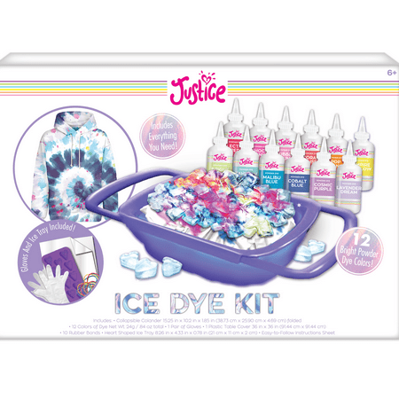 Justice DIY Tie-Dye Ice Dye Kit
