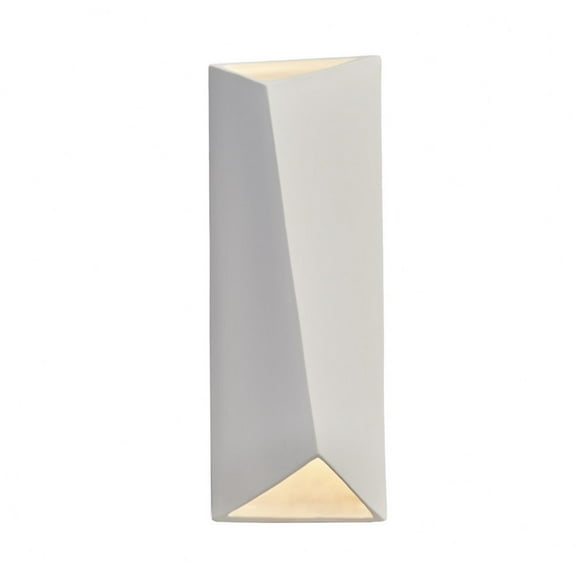 Justice Design CER-5899-BIS Ambiance Collection - 2 Light Wall Sconce Bisque  Choose Your Options