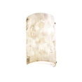 thumbnail image 1 of Justice Design Group Alr-5541 Alabaster Rocks 8" Ada Compliant Wall Sconce - Nickel, 1 of 2