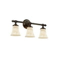 thumbnail image 1 of Justice Design Group Alr-8523-20 Alabaster Rocks 3 Light Vanity Light - Bronze, 1 of 1
