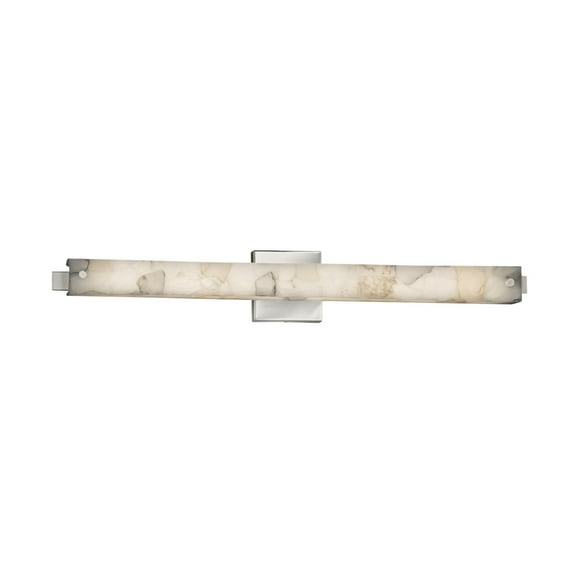 Justice Design Group Alr-8685 Alabaster Rocks 1 Light 30-1/2" Wide Integrated 3000K Led