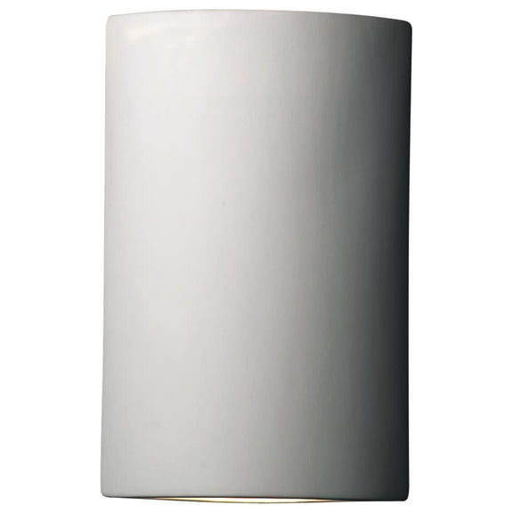 Justice Design Group Cer-1885 1 Light 12.75" Cylinder Interior Corner Plug-In Wall Sconce