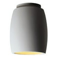 thumbnail image 1 of Justice Design Group Cer-6130 1 Light 9" Interior Curved Flush-Mount Fixture Rated For, 1 of 7