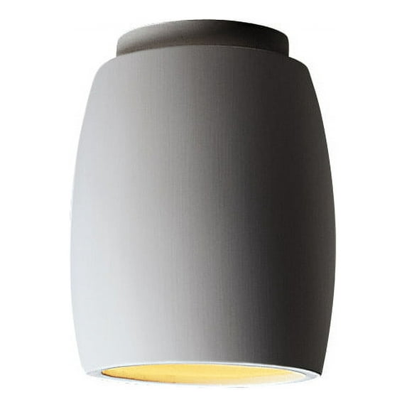 Justice Design Group Cer-6130 1 Light 9" Interior Curved Flush-Mount Fixture Rated For